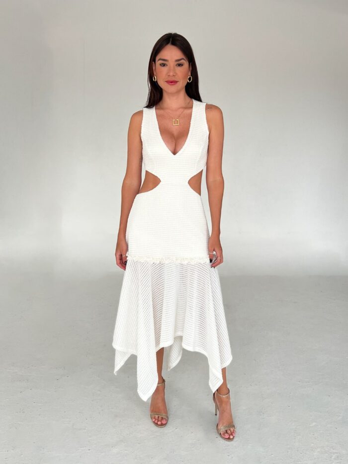 Vestido Tela Branco