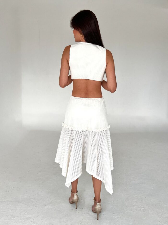 Vestido Tela Branco - Imagem 3