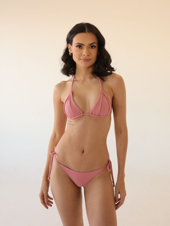 Calcinha Franzida Rosa Light - Image 2