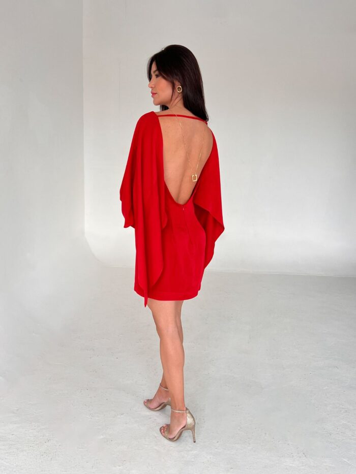 Mini Dress Glam Vermelho - Imagem 2
