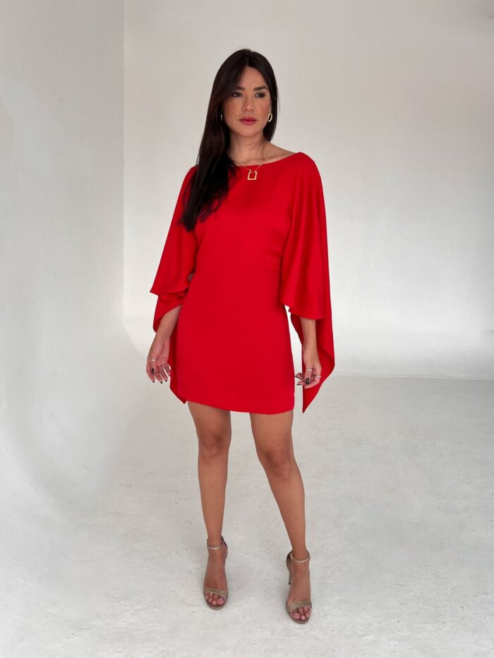 Mini Dress Glam Vermelho - Imagem 3