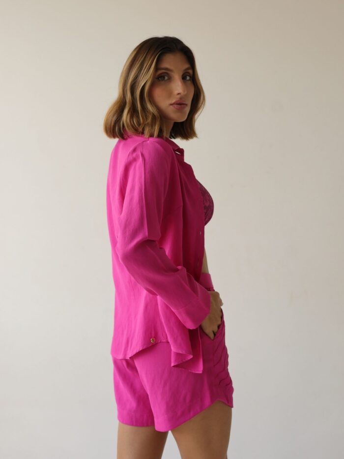 Short Nervuras Magenta - Imagem 3