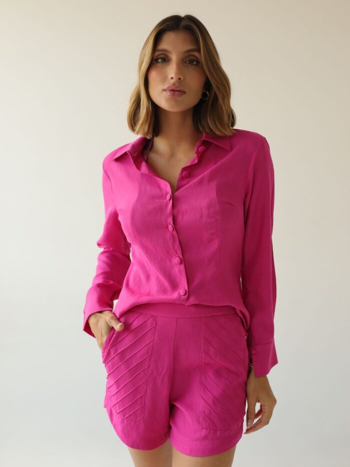 Short Nervuras Magenta - Imagem 2