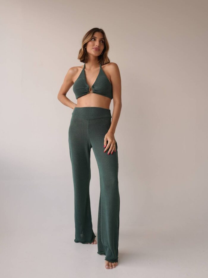 Top Fivela Verde Ocre - Imagem 2