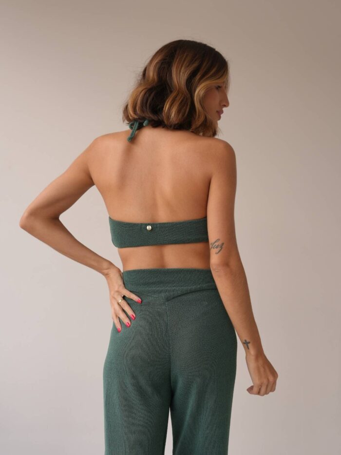 Top Fivela Verde Ocre - Imagem 3
