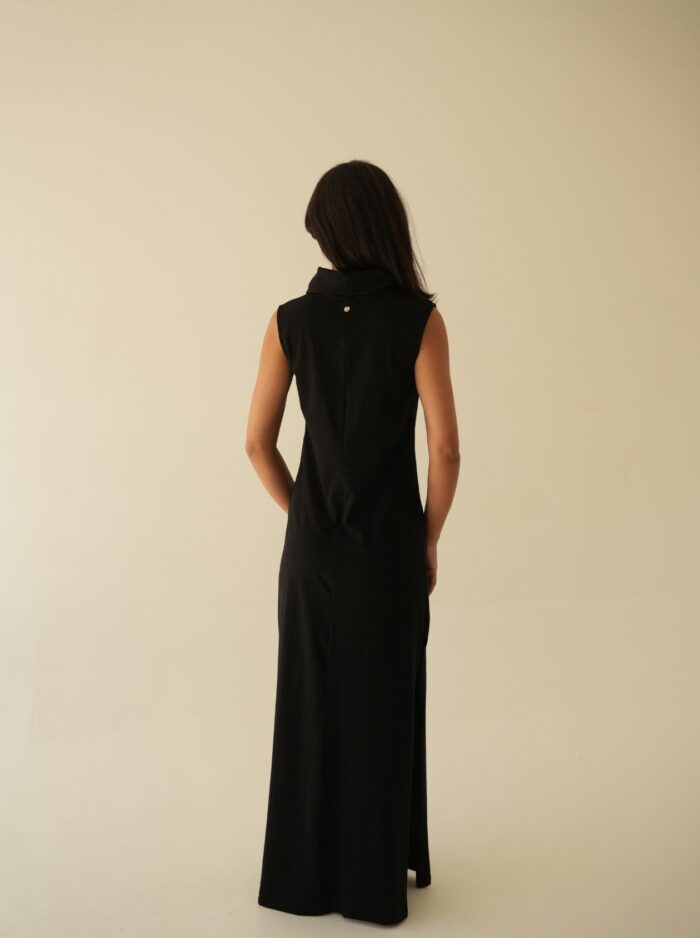 Vestido Gola Preto - Imagem 2