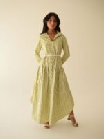 Vestido Camisa Listrado - Imagem 3