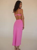 Saia Drapeada Pop Pink - Imagem 3