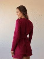 Blazer Oversize Bordô - Imagem 2