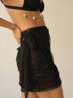 Saia Sirena Tela Preto - Imagem 2