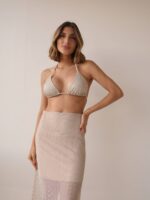Top Strass Nude Light