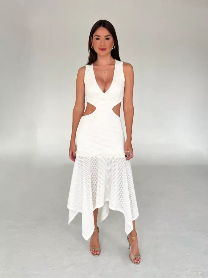 Vestido Tela Branco