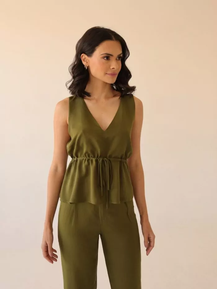 Bata Franzida Verde Arruda