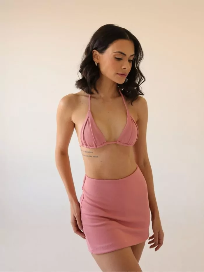 Short Saia Rosa Light