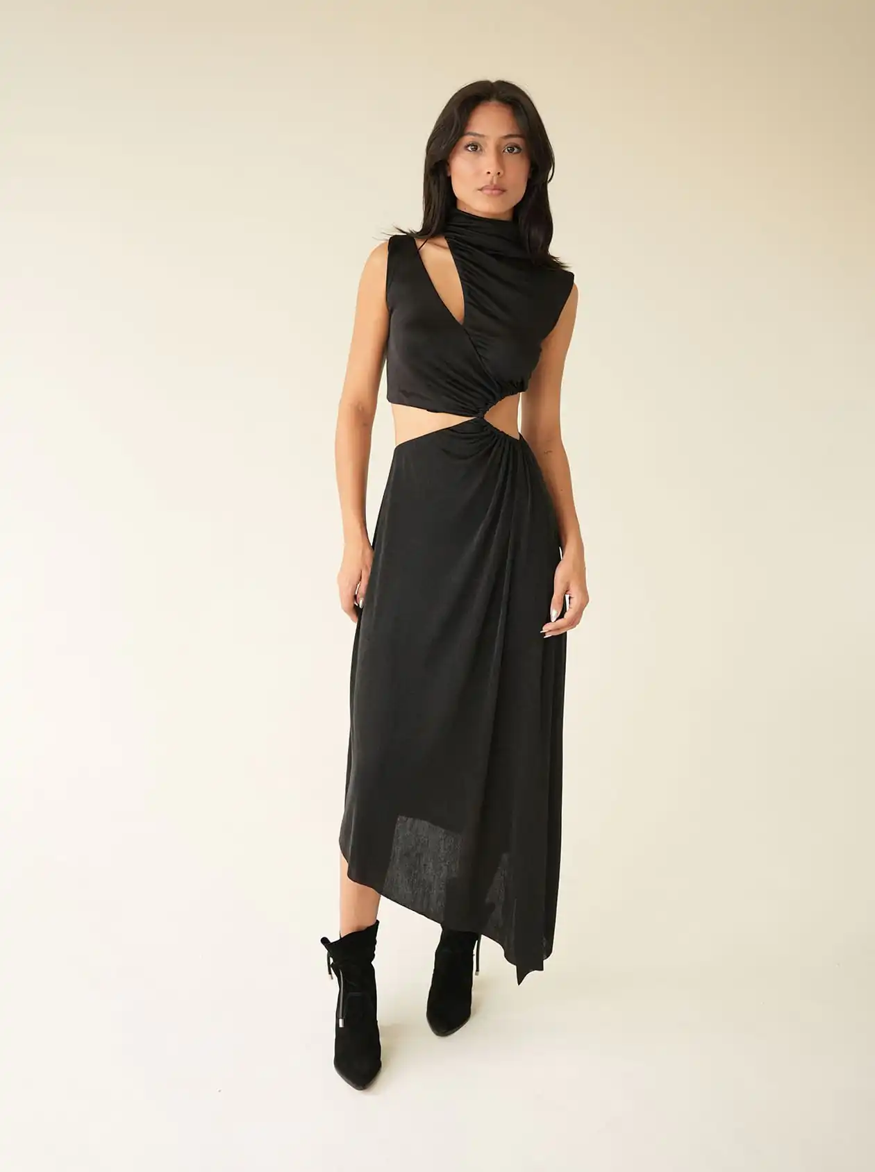 Vestido Éden Preto